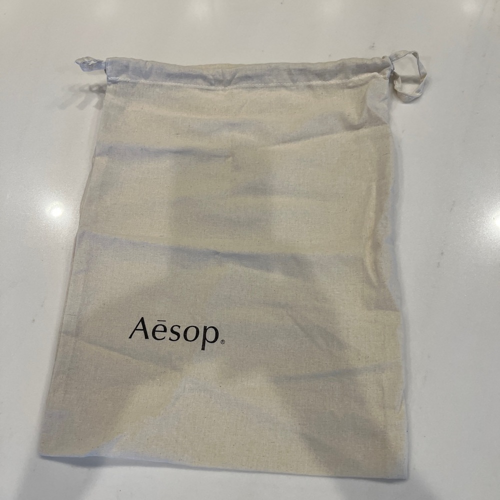 Aesop Beige Dust Bag / Pouch